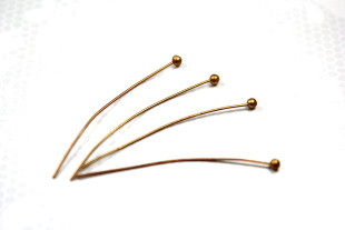 Штифт с шариком 35 мм 50 шт №05 под медь