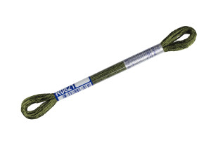 Нитки для вышивания " Gamma" мулине 100% вискоза 8 м R0821 хаки