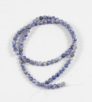 Лазурит бусины d-4 мм