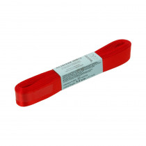 Лента атласная 12 мм ( 1/2 ") "Gamma" ФАСОВКА 5.4 м №104 т.красный