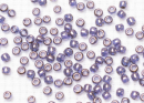 Бисер Япония круглый 11/0 10г 0325 светлый танзанит, золотое сияние