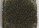 Бисер Чехия круглый 10/0 500г 19155 зелёный непрозрачный металлик
